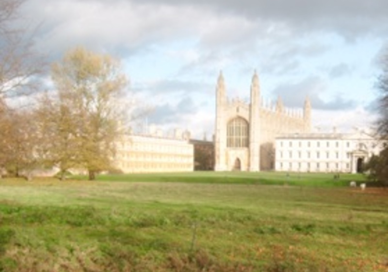 backs of Kings College Cambridge