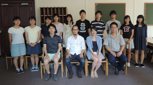Kimata with outreach group Jul 2016